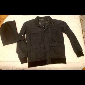 Black, Hurley, Light Jacket, Vintage Circa Fall 2011, Like-New Condition